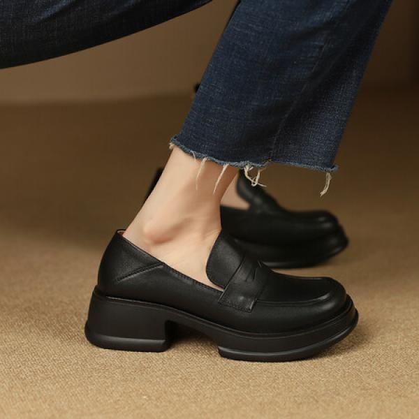 Handcrafted Luxurious Leather Women’s Shoes(Etrj220T1207-1)