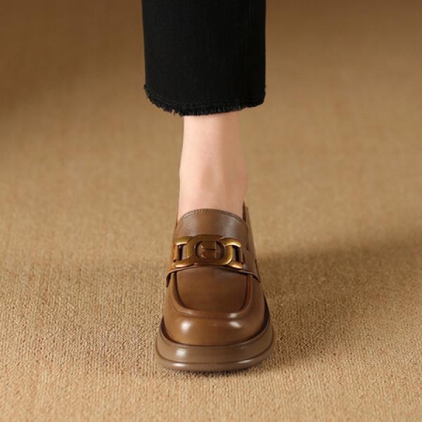 Handcrafted Leather Women's Shoes: Elegant Luxury & Quality(Etrj220A5011)