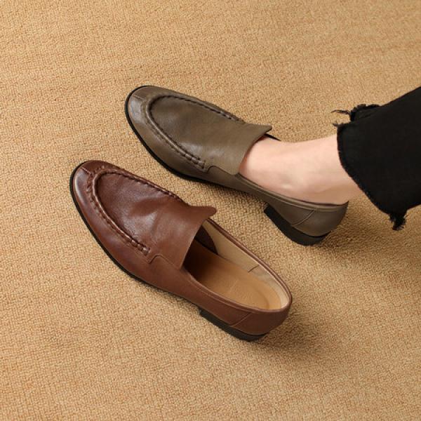 Elegant Handcrafted Leather Women's Shoes - Luxury Quality(Etrj220A5016)