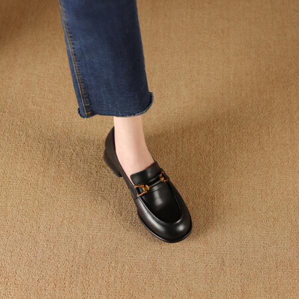 Handcrafted Leather Women's Shoes: Elegant Luxury & Quality(Etrj220A5015)