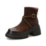 Handcrafted Luxury Leather Women's Shoes - Elegance in Every Stitch(Etrj220A6015)