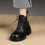 Handcrafted Genuine Leather Women's Shoes - Elegant Luxury(Etrj220T1520-1)