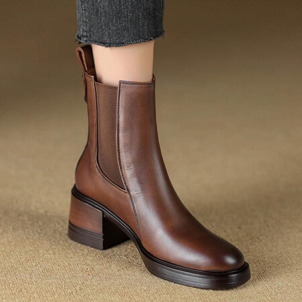 Exquisite Handcrafted Leather Women's Shoes: Luxury Redefined(Etrj220T1513-1)