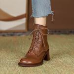 Elegant Handmade Leather Women’s Shoes of Exquisite Quality(Etrj220T550-1)
