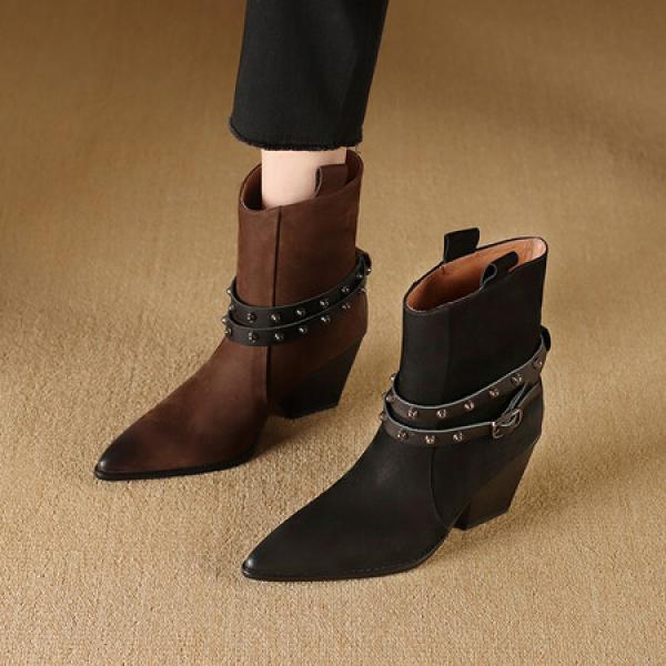 Luxurious Handcrafted Leather Women’s Shoes: Elegance Redefined(Etrj220A6023)