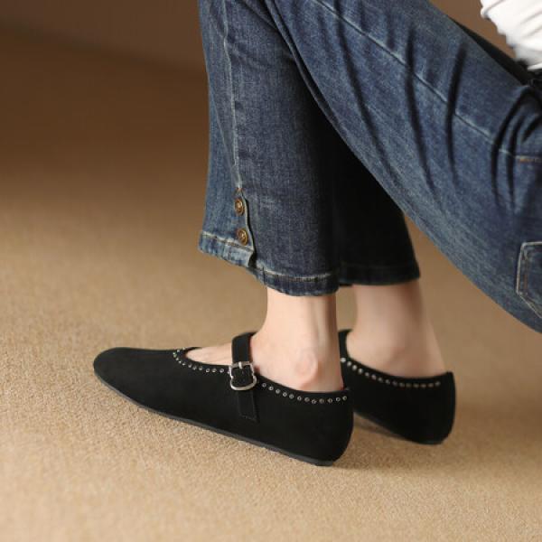 Elegant Handcrafted Leather Women's Shoes - Luxury Quality(Etrj220A5019)