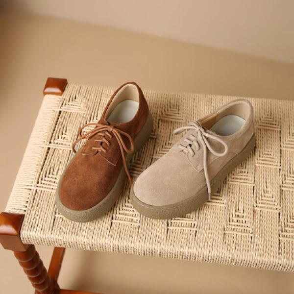 Handcrafted Genuine Leather Women's Shoes: Elegant Luxury(Etrj220A5027)