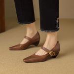 Exquisite Handcrafted Leather Women’s Shoes: Elegance Redefined(Etrj220A5023)
