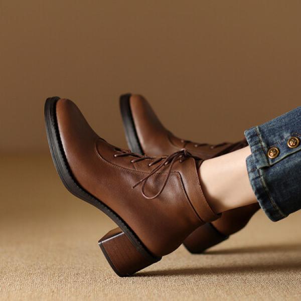 Luxurious Handcrafted Leather Women’s Shoes: Elegance Redefined(Etrj220A6016)