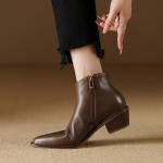 Handcrafted Genuine Leather Women’s Shoes: Luxurious Elegance(Etrj220A6006)