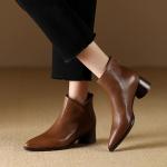Handcrafted Leather Women's Shoes: Luxurious Elegance(Etrj220A6008)