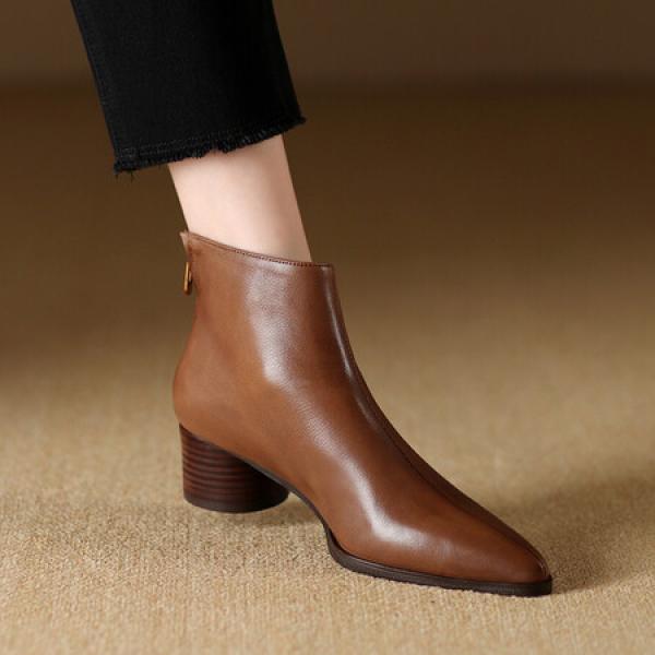 Handcrafted Leather Women's Shoes: Luxurious Elegance(Etrj220A6008)