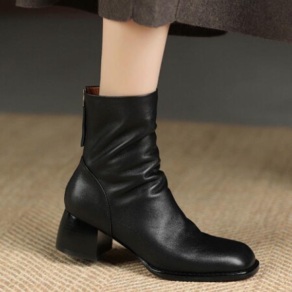 Elegant Handcrafted Leather Women’s Shoes – Luxury Craftsmanship(Etrj220T1525-1)