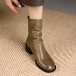 Handcrafted Luxury Leather Women’s Shoes with Elegant Design(Etrj220T1362-1)