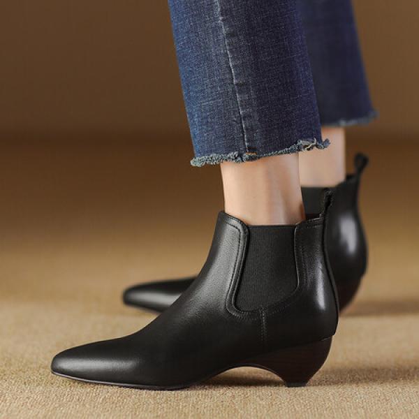 Elegant Handcrafted Leather Women’s Shoes – Luxury Craftsmanship(Etrj220A6029)