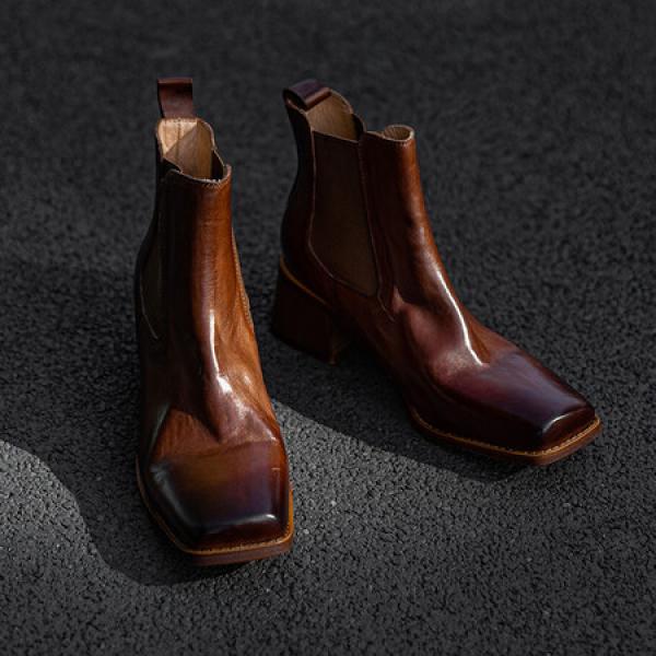 Elegantly Crafted Handmade Leather Women's Shoes(Etrj220A6027)