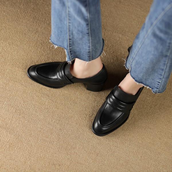 Elegantly Crafted Luxurious Handmade Leather Women's Shoes(Etrj220A3629-1)