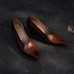 Exquisite Handcrafted Leather Women's Shoes for Elegance.(Etrj220A5025)