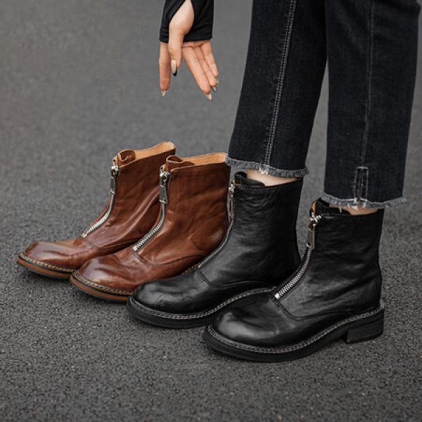 Exquisite Handcrafted Genuine Leather Women's Shoes(Etrj220A6051)