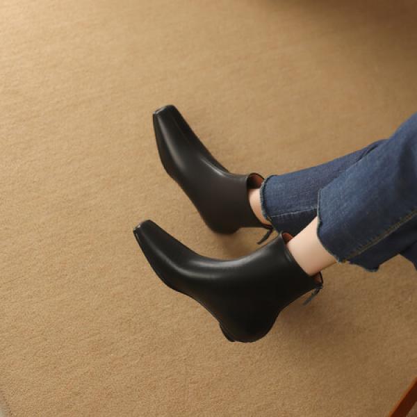 Elegant Handmade Leather Women's Shoes - Luxury Craftsmanship(Etrj220A6061)