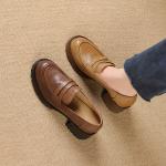 Elegant Handmade Leather Women's Shoes, Exquisite Quality Craftsmanship(Etrj220A5035)