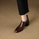 Elegant Handcrafted Leather Women’s Shoes with Luxurious Quality(Etrj220A3719-1)