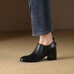 Elegant Handcrafted Leather Women’s Shoes with Luxurious Quality(Etrj220A3719-1)