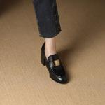 Handcrafted Genuine Leather Women’s Shoes - Luxurious Elegance(Etrj220A3715-1)