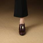 Handcrafted Genuine Leather Women’s Shoes - Luxurious Elegance(Etrj220A3715-1)