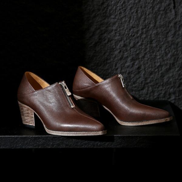 Elegant Handcrafted Leather Women’s Shoes with Luxurious Quality(Etrj220A3822-1)