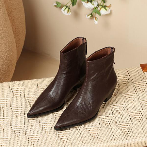 Handcrafted Leather Women's Shoes: Luxurious Elegance & Quality(Etrj220A6060)