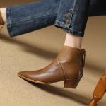 Exquisite Handmade Leather Women’s Luxury Shoes(Etrj220A6055)