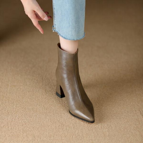 Elegant Handcrafted Leather Women’s Shoes - Luxury Quality(Etrj220T1378-1)