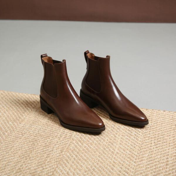 Handcrafted Leather Women’s Shoes: Luxury & Elegance(Etrj220A3620-1)