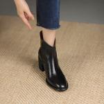 Handcrafted Leather Women's Shoes: Luxurious Elegance(Etrj220A3618-1)