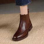 Handcrafted Genuine Leather Women's Shoes - Luxurious Elegance(Etrj220T1379-1)