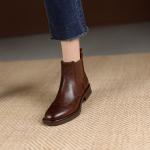 Handcrafted Genuine Leather Women's Shoes - Luxurious Elegance(Etrj220T1379-1)