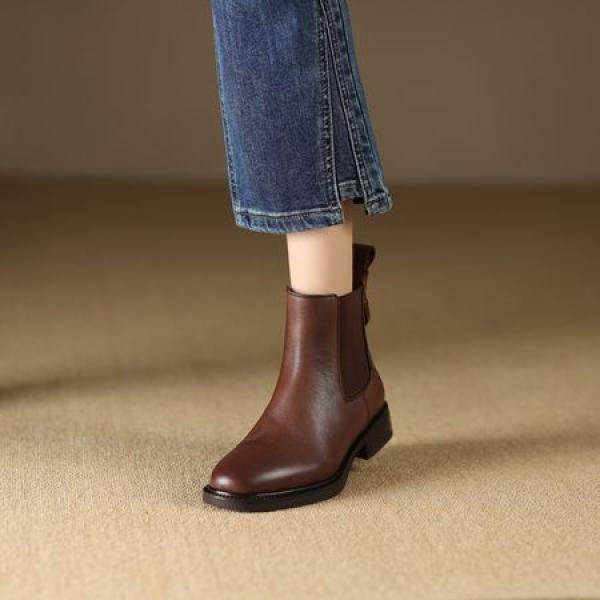 Handcrafted Genuine Leather Women’s Shoes: Elegant Luxury Quality(Etrj220T1571-1)