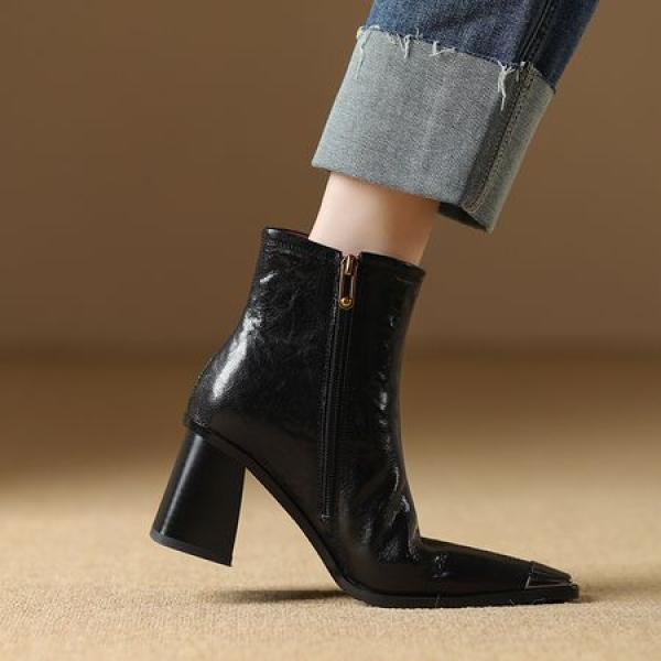 Handcrafted Leather Women's Shoes - Luxurious Elegance Redefined(Etrj220A6062-1)