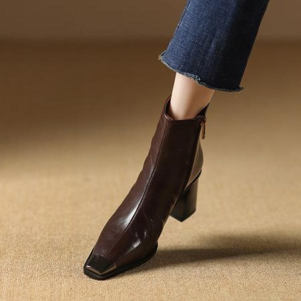 Handcrafted Leather Women's Shoes - Luxurious Elegance Redefined(Etrj220A6062-1)