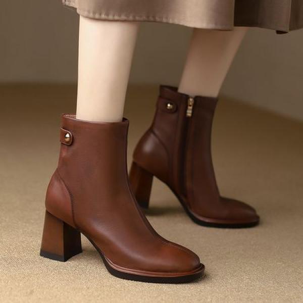 Luxury Handcrafted Leather Women's Shoes: Elegance Redefined(Etrj220T1008-1)