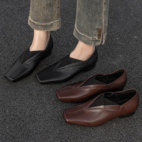 Elegant Handcrafted Leather Women’s Shoes - Luxurious Craftsmanship(Etrj220F628-1)