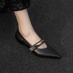 Handcrafted Luxury Leather Women’s Shoes: Timeless Elegance(Etrj220A5103)