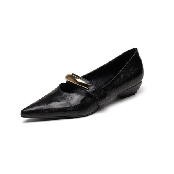 Handcrafted Luxury Leather Women’s Shoes: Timeless Elegance(Etrj220A5103)