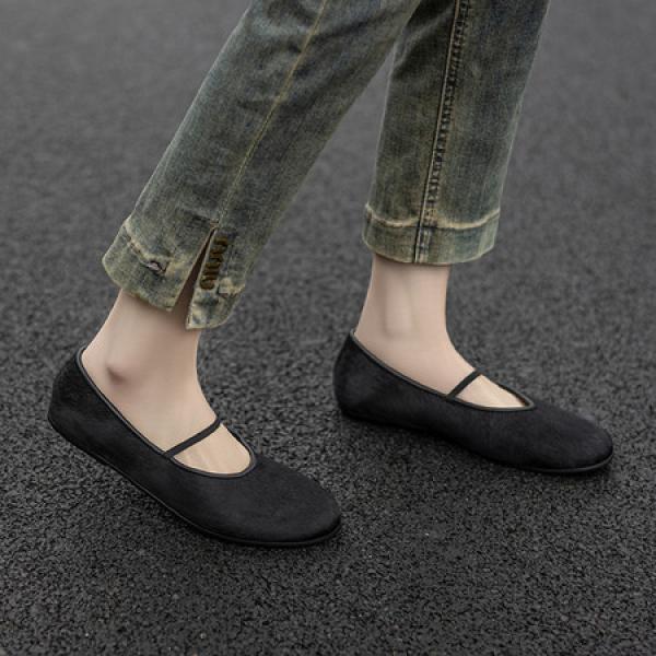 Crafted Elegance: Luxury Handmade Leather Women’s Shoes(Etrj220F196-101)