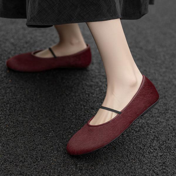 Crafted Elegance: Luxury Handmade Leather Women’s Shoes(Etrj220F196-101)