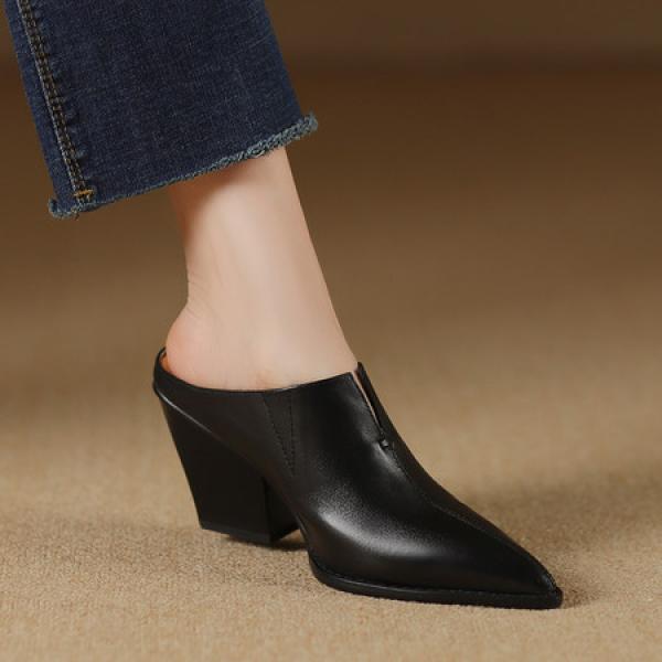 Elegantly Crafted Genuine Leather Handmade Women's Shoes(Etrj220F668-1)