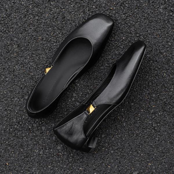 Exquisite Handcrafted Leather Women's Shoes for Elegance(Etrj220F658-6)