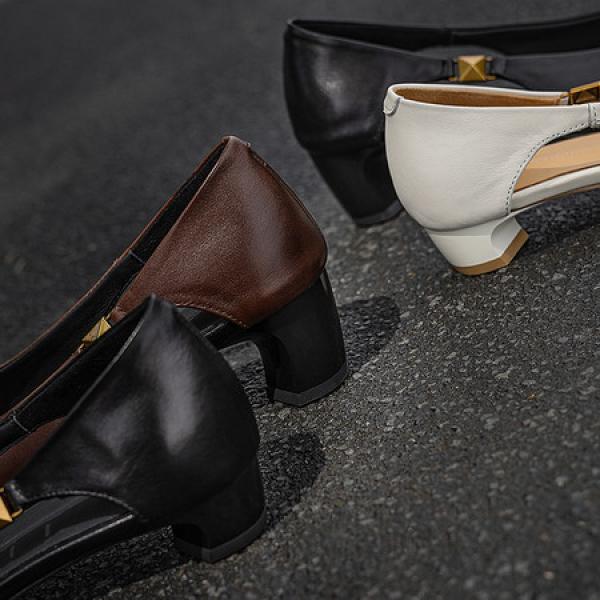 Luxury Handmade Leather Women's Shoes: Elegance Redefined(Etrj220F687-1)