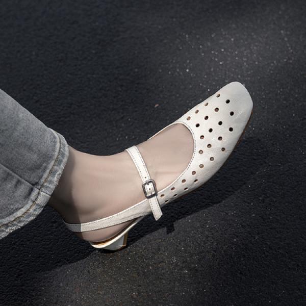 Luxurious Handcrafted Genuine Leather Women's Shoes(Etrj220F658-7)